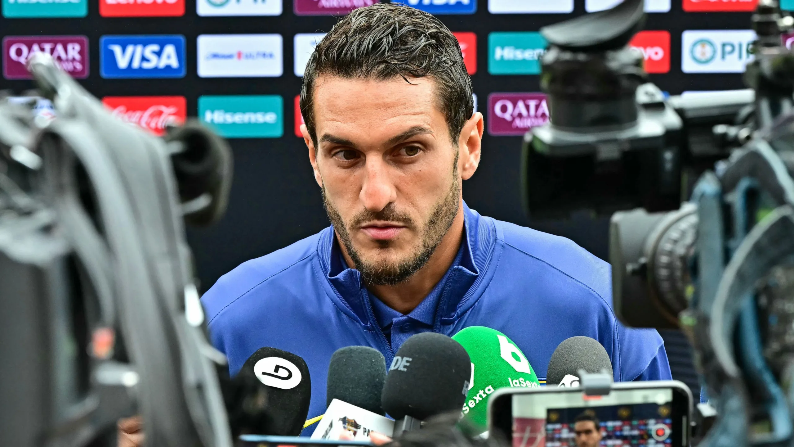 قائد أتلتيكو: نتيجة 4-0 ضد باريس ليست منصفة. قائد أتلتيكو: نتيجة 4-0 ضد باريس ليست منصفة.