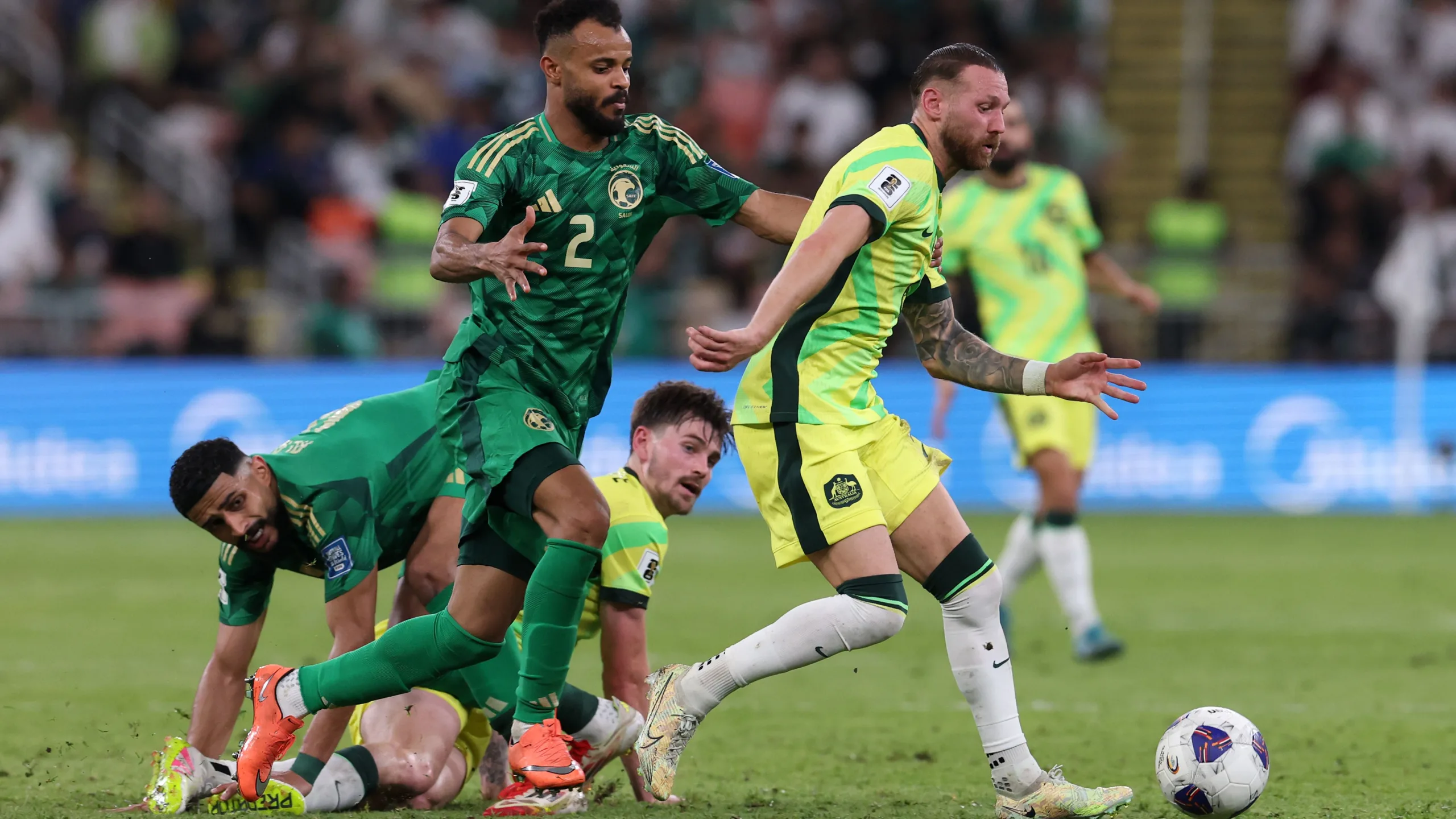 ضعف الدفاع وهجوم بلا استراتيجيات.. المنطق يطيح بالمنتخب الأخضر أمام أستراليا ضعف الدفاع وهجوم بلا استراتيجيات.. المنطق يطيح بالمنتخب الأخضر أمام أستراليا