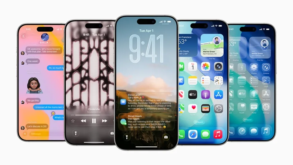 «أبل» تنشر تحديث «iOS 26» بتصميم رائع وميزات متطورة للذكاء الاصطناعي «أبل» تنشر تحديث «iOS 26» بتصميم رائع وميزات متطورة للذكاء الاصطناعي