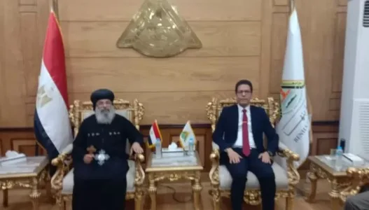 رئيس جامعة بنها يستقبل الأنبا مكسيموس مطران بنها وقويسنا لتقديم التهاني بمناسبة عيد الأضحى المبارك رئيس جامعة بنها يستقبل الأنبا مكسيموس مطران بنها وقويسنا لتقديم التهاني بمناسبة عيد الأضحى المبارك