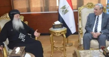 محافظ الغربية يستقبل الأنبا بولا بمناسبة عيد الأضحى المبارك محافظ الغربية يستقبل الأنبا بولا بمناسبة عيد الأضحى المبارك
