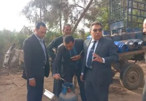 بعد مراقبة مسار أسطوانة الغاز.. محافظ الدقهلية يكتشف مستودعًا ومحطة غاز غير قانونية