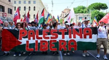 Stop the Complicity: Hundreds of Thousands Protest in Rome Against the Gaza Genocide