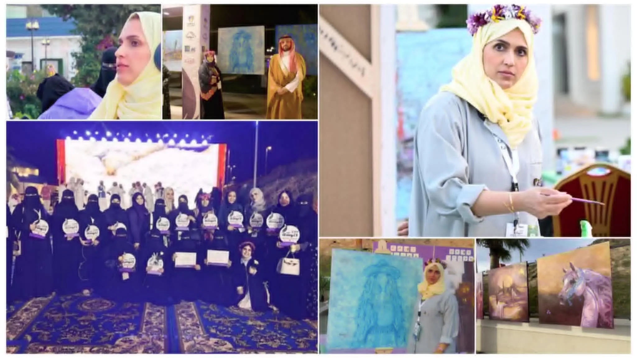 الفنانة التشكيلية أماني غيث تميزت بإبداعها في ملتقى ربيع تنومة الدولي للفنون البصرية 2025. الفنانة التشكيلية أماني غيث تميزت بإبداعها في ملتقى ربيع تنومة الدولي للفنون البصرية 2025.