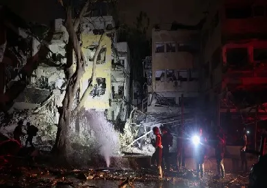 تقرير وكالة تسنيم: نشوب حريق في محطة كهرباء حيفا نتيجة هجوم صاروخي إيراني تقرير وكالة تسنيم: نشوب حريق في محطة كهرباء حيفا نتيجة هجوم صاروخي إيراني