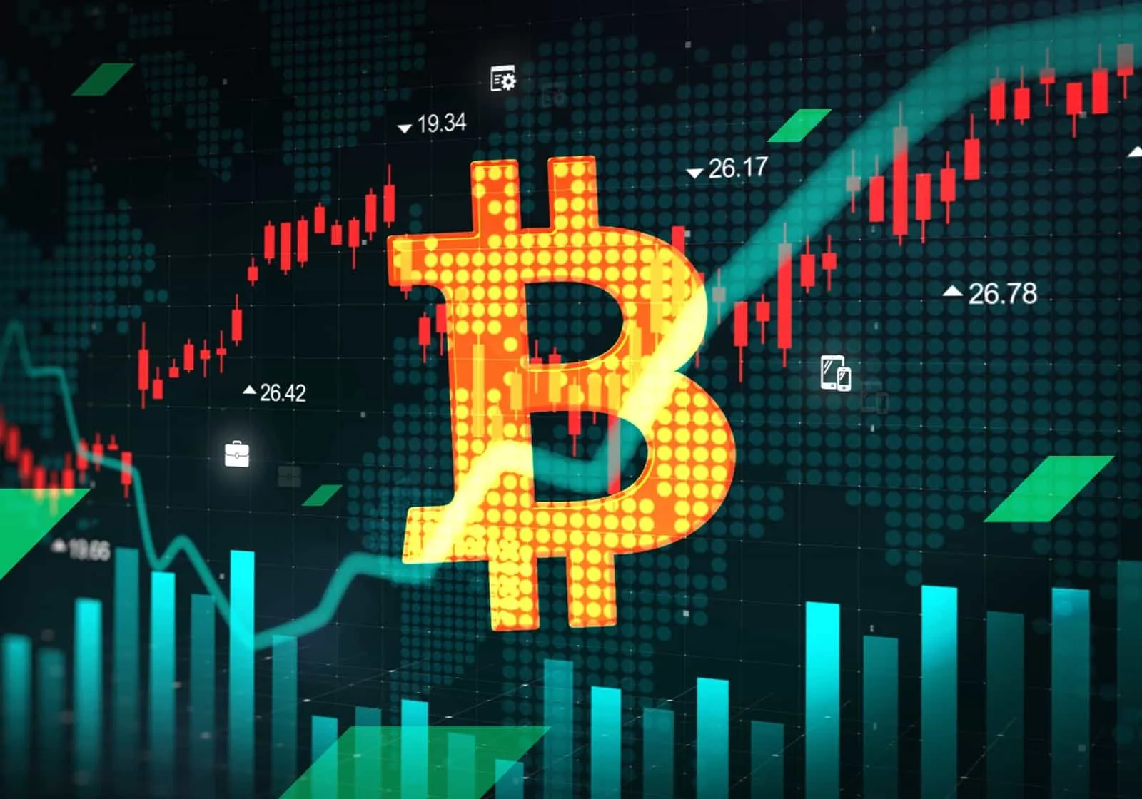 «بيتكوين» تصل إلى 107 آلاف دولار في تداولات اليوم «بيتكوين» تصل إلى 107 آلاف دولار في تداولات اليوم