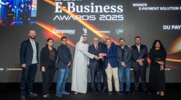 شركة “du Pay” تفوز بجائزة “أفضل حلول الدفع الإلكتروني” من مجلة “رواد الأعمال في الشرق الأوسط” لعام 2025.