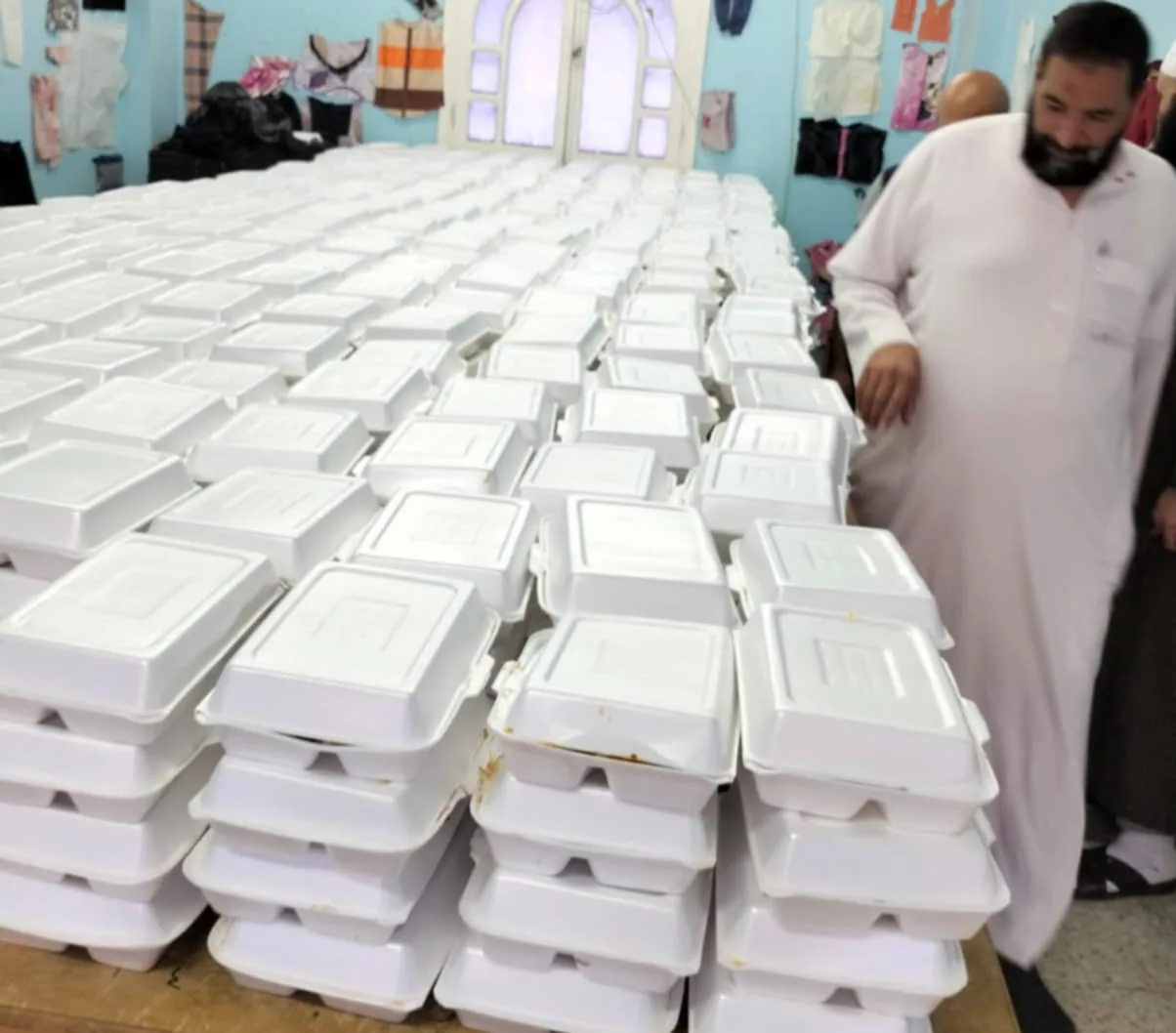تضامن المنيا: توزيع 1500 وجبة جاهزة وذبح 10 عجول للأسر المحتاجة في القاهرة تضامن المنيا: توزيع 1500 وجبة جاهزة وذبح 10 عجول للأسر المحتاجة في القاهرة