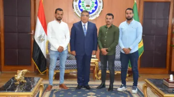 محافظ الدقهلية يكرم البطل خالد عبدالعال بتسمية مدرسة إعدادية باسمه تقديراً لبطولته وتضحياته