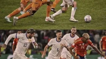 شاهد بالصور كيف يتساوى وزن يامال مع وزن ميسي