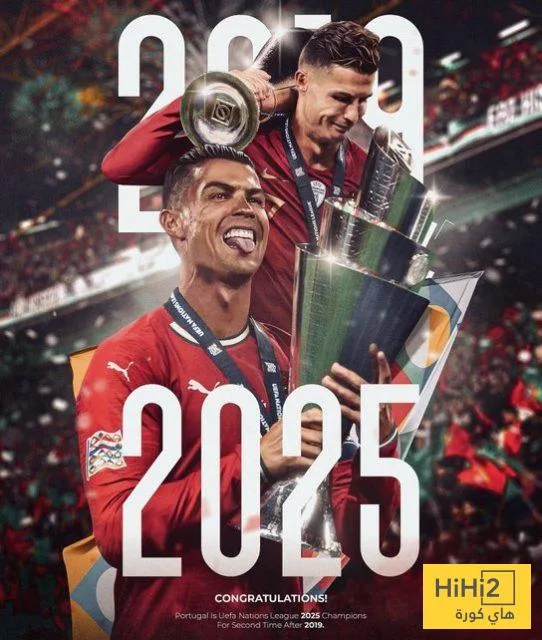 صور… تفاعل رونالدو بعد فوزه بلقب دوري الأمم الأوروبية