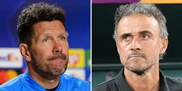 قبل المواجهة المرتقبة.. إنريكي كان على بعد خطوات من تولي تدريب أتلتيكو مدريد بدلاً من سيميوني! قبل المواجهة المرتقبة.. إنريكي كان على بعد خطوات من تولي تدريب أتلتيكو مدريد بدلاً من سيميوني!