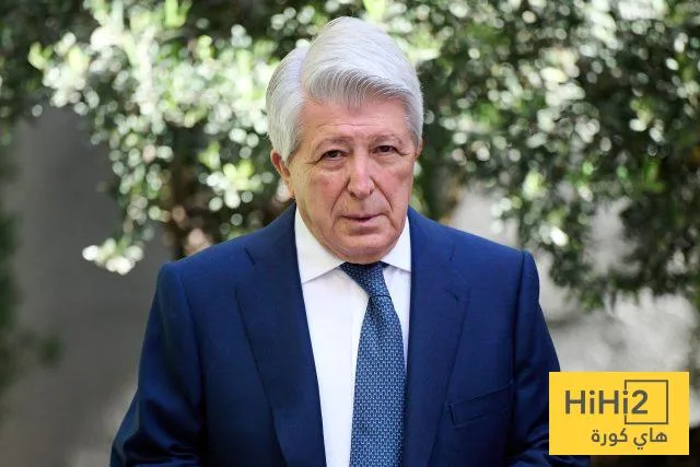 رئيس أتلتيكو مدريد يوضح وضع اللاعبين قبل المباراة مع باريس رئيس أتلتيكو مدريد يوضح وضع اللاعبين قبل المباراة مع باريس