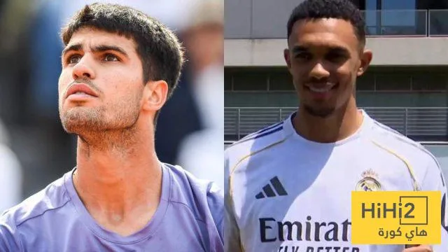 ألكاراز يتنبأ بمصير أرنولد في ريال مدريد ألكاراز يتنبأ بمصير أرنولد في ريال مدريد