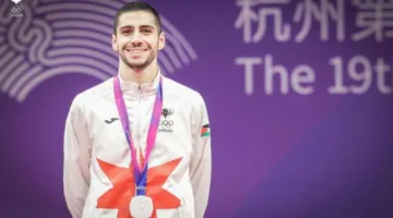طالب جامعة عمان الأهلية زيد مصطفى يحقق إنجازاً عالمياً في رياضة التايكواندو.