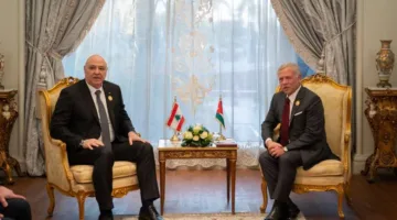 جوزاف عون في زيارة للأردن بتاريخ 10 يونيو