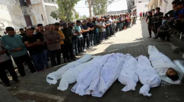 21 شهيدًا نتيجة قصف الاحتلال على قطاع غزة منذ صباح الأحد.