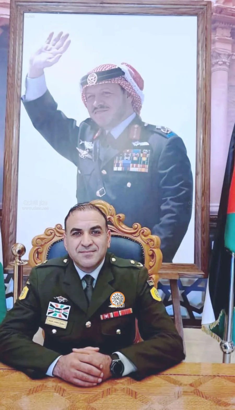الرائد سميح محمد الخوالدة.. تهانينا! الرائد سميح محمد الخوالدة.. تهانينا!