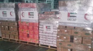 الإمارات تُعلن عن وصول سفينة جديدة محملة بـ2100 طن من المساعدات إلى ميناء أسدود لغزة.