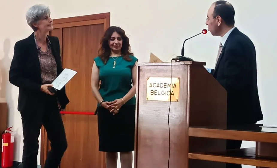 الأكاديمية المصرية في روما تطلق مشروع الجوار الأكاديمي بالتعاون مع الأكاديمية البلجيكية الأكاديمية المصرية في روما تطلق مشروع الجوار الأكاديمي بالتعاون مع الأكاديمية البلجيكية