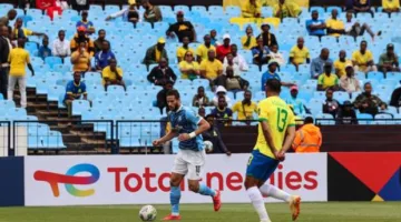 rewrite this title in other words: بالتردد.. قناة مفتوحة تنقل مباراة بيراميدز وصن داونز في نهائي دوري أبطال أفريقيا