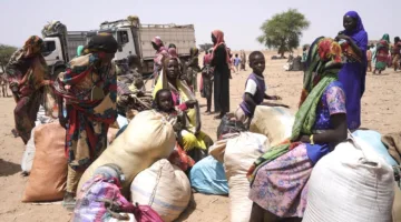 مفوضية اللاجئين: 239 ألف شخص محاصرون على الحدود بين السودان وتشاد