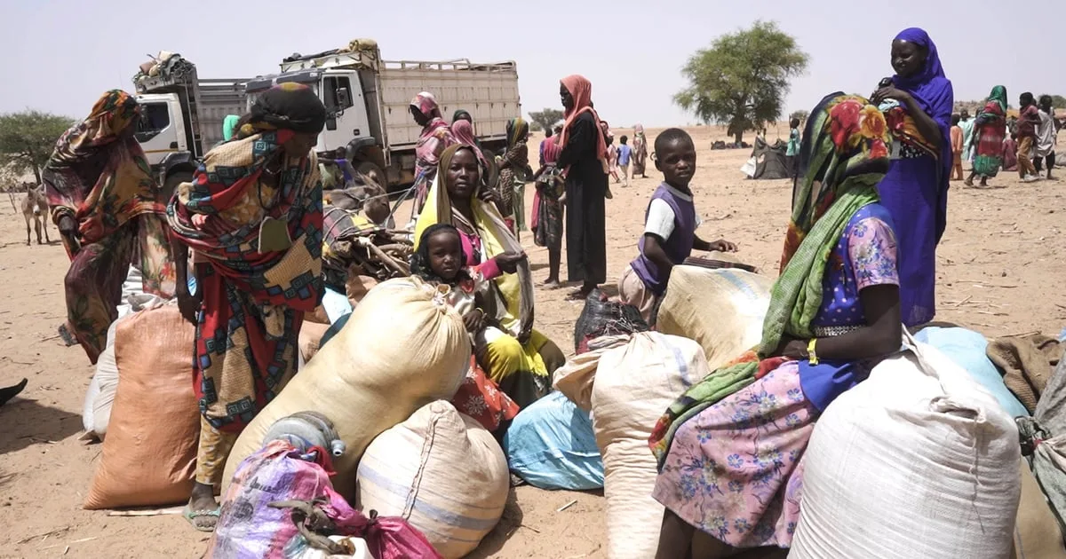 مفوضية اللاجئين: 239 ألف شخص محاصرون على الحدود بين السودان وتشاد مفوضية اللاجئين: 239 ألف شخص محاصرون على الحدود بين السودان وتشاد
