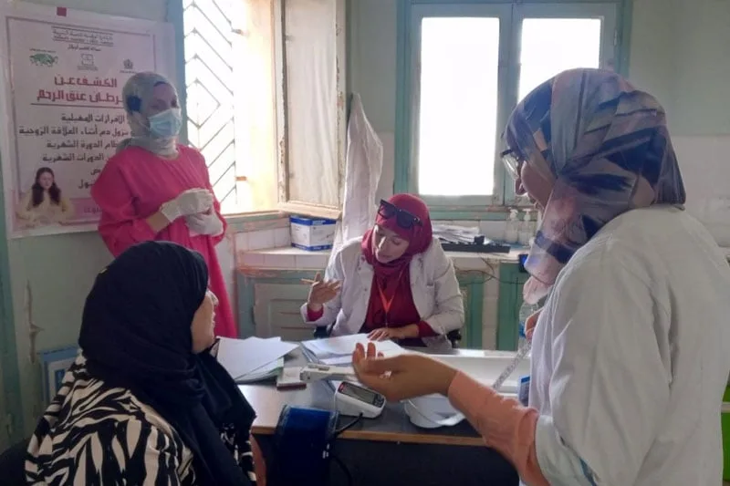 قوافل تقدم الدعم لـ427 شخصًا في أزيلال قوافل تقدم الدعم لـ427 شخصًا في أزيلال