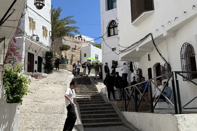 طنجة تستضيف تصوير فيلم من إيطاليا طنجة تستضيف تصوير فيلم من إيطاليا