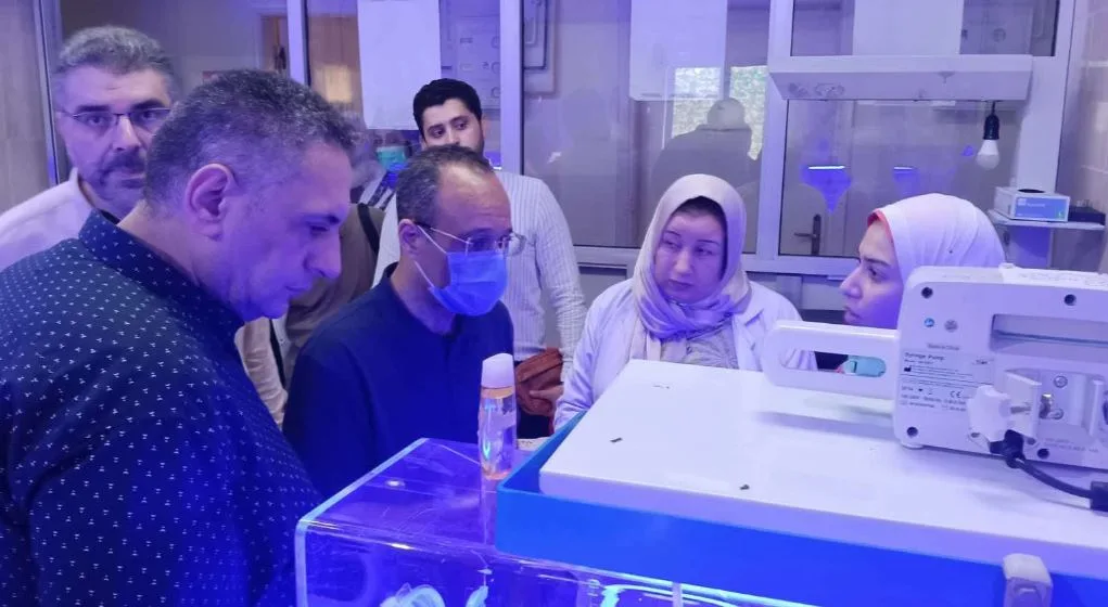 نائب وزير الصحة يقوم بجولة تفقدية لثلاث مستشفيات في محافظة كفر الشيخ ويثني على قسم غسيل الكلى في مستشفى دسوق العام. نائب وزير الصحة يقوم بجولة تفقدية لثلاث مستشفيات في محافظة كفر الشيخ ويثني على قسم غسيل الكلى في مستشفى دسوق العام.