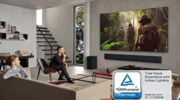 أجهزة التلفزيون OLED بقياس 65 بوصة من إل جي لعام 2025 تحصل على اعتماد “تجربة بصرية واقعية في الإضاءة الداخلية”.