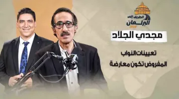 “أريد عمرو موسى والشوبكي وزيدان”.. مجدي الجلاد: التعيينات المناسبة للنواب