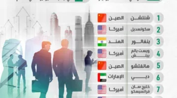 أسرع مراكز الثراء نمواً في العالم