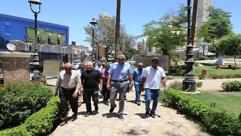 أسوان تستعد للاحتفال بالعيد.. المحافظ يقوم بجولة في الحدائق ويؤكد على الجاهزية التامة