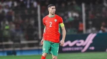 أشرف حكيمي يتغيب عن بدء معسكر منتخب المغرب