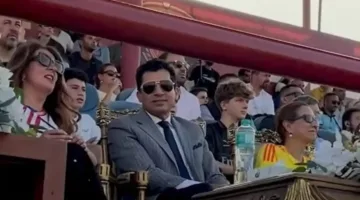 أشرف صبحي، وزير الشباب والرياضة، يشارك في قمة كولومبيا وأمريكا خلال بطولة خوفو الدولية.