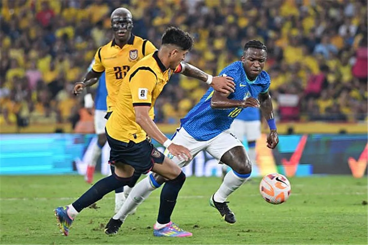 أنشيلوتي يواجه تحديه الأول: مباراة البرازيل والإكوادور تنتهي بالتعادل السلبي في تصفيات كأس العالم أنشيلوتي يواجه تحديه الأول: مباراة البرازيل والإكوادور تنتهي بالتعادل السلبي في تصفيات كأس العالم