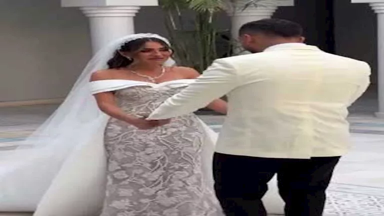 أول لقطات من زفاف منة عدلي القيعي ويوسف حشيش أول لقطات من زفاف منة عدلي القيعي ويوسف حشيش