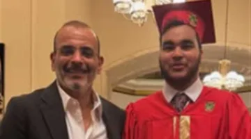 أيمن بهجت قمر يشارك فرحته بتخرج ابنه: “أخيرًا نجح بهجت” (صور)
