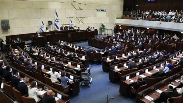 إسقاط مشروع قانون حل الكنيست بأغلبية 61 صوتًا مقابل 53 إسقاط مشروع قانون حل الكنيست بأغلبية 61 صوتًا مقابل 53