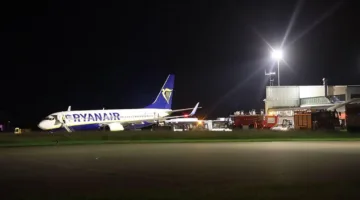 إصابات نتيجة هبوط طارئ لطائرة إيرلندية في ألمانيا