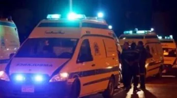 إصابة 10 أفراد جراء انقلاب مركبة على الطريق الصحراوي الشرقي