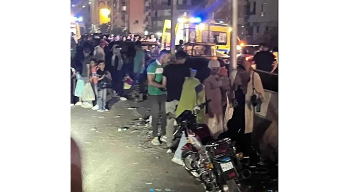 إصابة 6 أفراد في حادث مروري خطير على الطريق الدائري متجهًا نحو الهرم إصابة 6 أفراد في حادث مروري خطير على الطريق الدائري متجهًا نحو الهرم