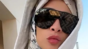 إطلالة النجمات بالحجاب بعد انتهاء صلاة العيد