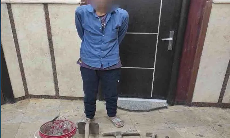 إلقاء القبض على موظف في القاهرة بتهمة الحفر للتنقيب غير القانوني عن الآثار إلقاء القبض على موظف في القاهرة بتهمة الحفر للتنقيب غير القانوني عن الآثار