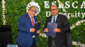 اتفاقية شراكة بين اللجنة الأولمبية وجامعة إسلسكا لتعزيز وتطوير الرياضة في مصر