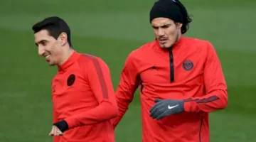 اجتماع جديد بين زميلي الأمس كافاني ودي ماريا