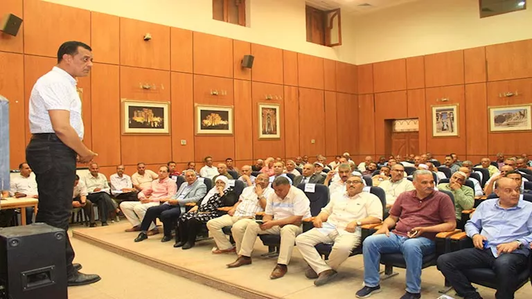 اجتماع شامل مع رؤساء اللجان في سوهاج استعداداً لماراثون الثانوية العامة – صور اجتماع شامل مع رؤساء اللجان في سوهاج استعداداً لماراثون الثانوية العامة – صور