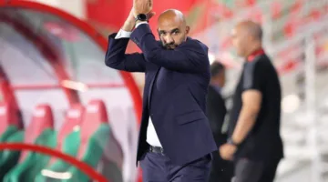 اجتماع لقجع والركراكي بعد مباراتي المغرب مع تونس وبنين