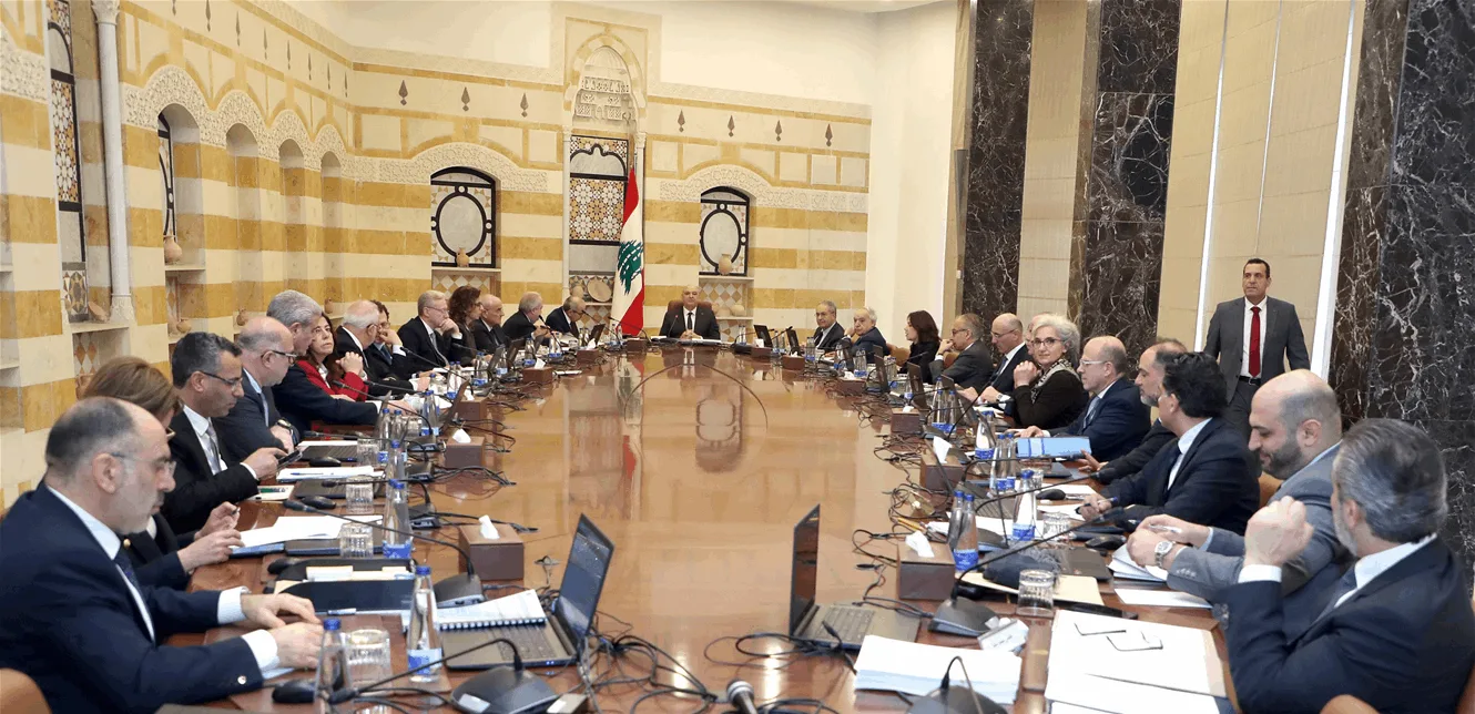 اجتماع مجلس الوزراء يوم الاثنين: التعيينات القضائية عالقة واحتمال مناقشة التعيينات المالية. اجتماع مجلس الوزراء يوم الاثنين: التعيينات القضائية عالقة واحتمال مناقشة التعيينات المالية.